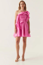 Load image into Gallery viewer, Pink Cocktail Dress for hire Perth - Kylies Kloset - GENESIS MINI by Aje.  Designer Dress Hire Perth - Kylie&#39;s Kloset - School Formal Gown Rental, Raceday, Luxury Clutches Hire beautiful designer dresses for any special occasion. Rent dresses for any formal event, wedding, party, the races and more. 