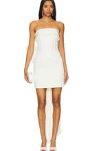 Load image into Gallery viewer, White Cocktail Dress hire Perth - Kylies Kloset - LIA MINI DRESS by Rebecca Vallance.  Designer Dress Hire Perth - Kylie&#39;s Kloset - School Formal Gown Rental, Raceday, Luxury Clutches