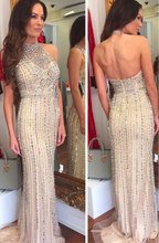 Load image into Gallery viewer, Client wearing EMBELLISHED GOWN by Sherri Hill