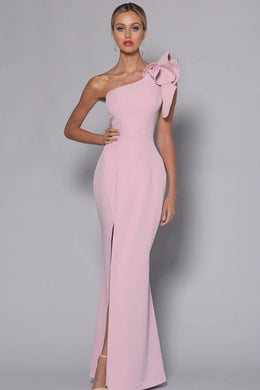 Designer Dress Hire Perth - SUE GOWN by Bariano - Kylies Kloset.  Pink Dress, Rent designer dresses, red carpet gowns, jumpsuits or playsuits from Australia's best designer dress rental destination.  Kylies Kloset - complimentary One on One Styling Consultation.