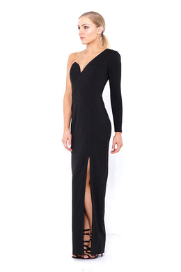 SHAY ONE SHOULDER GOWN by Bariano