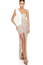 Load image into Gallery viewer, SCHERRI GOWN Eliya the Label - Cocktail Dress hire Perth Kylies Kloset. Perth&#39;s specialists in designer dress hire &amp; rental &amp; cater for ladies wanting to look fabulous &amp; stylish for any occasion, be it a glamorous black tie event, girls night out, or a day at the races, Kylies Kloset will make you look &amp; feel amazing! 